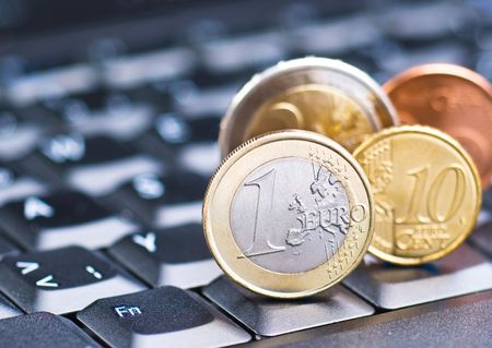 e-commerce, online-bankingの写真素材