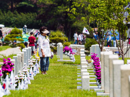 Memorial Day of the Korean War-07のeditorial素材