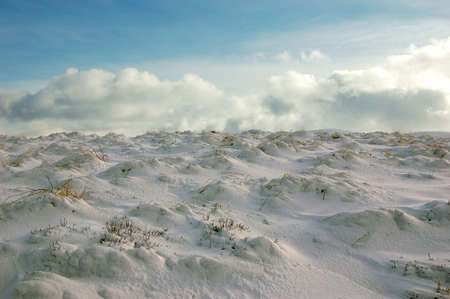View from the top of the winter mountain. Carpathians, Ukraineの写真素材