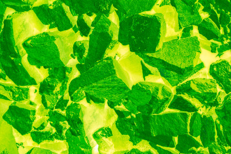 Digitally altered image with high contrast colors suitable for ecology, biotechnology or health data visualization concepts, backgroundの写真素材