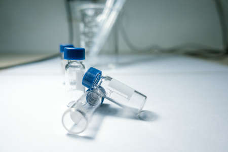 Injection bottlesの写真素材