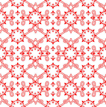 Seamless Floral Patternのイラスト素材