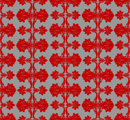 Red On Steel Seamless Background Pattenのイラスト素材