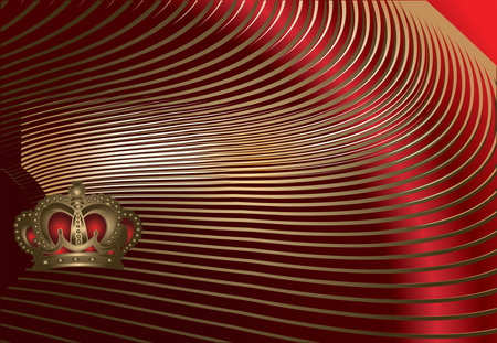 Gold Crown Curvesのイラスト素材