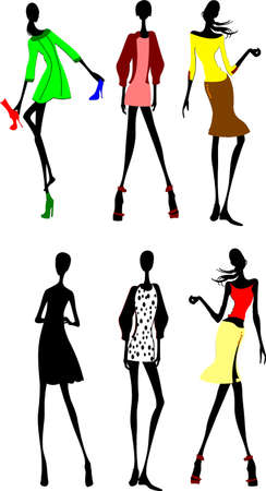 Six Design Sketchesのイラスト素材