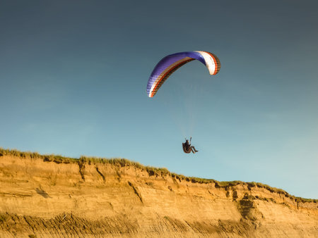 Paraglider in Denmark