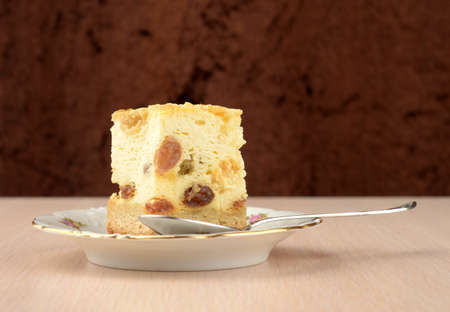 A piece of cheesecake の写真素材