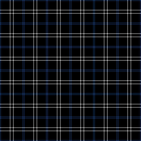 Black, blue and white plaid tissue seamless patternの写真素材