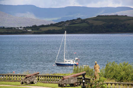 Boat on the water County Cork Irelandのeditorial素材