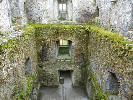Inside Blarney Castle Blarney Cork Irelandのeditorial素材