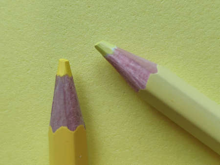 yellow pencilsの写真素材
