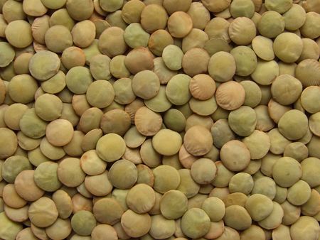 dried lentils beans as food background                               の写真素材