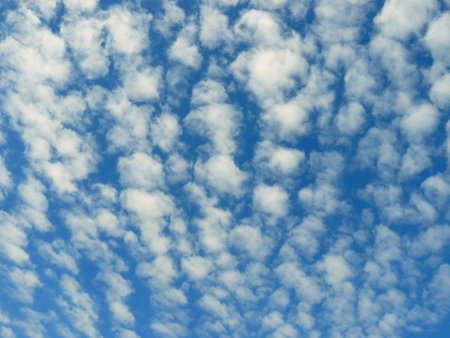 blue sky with beautiful clouds