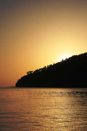 sunsetの写真素材