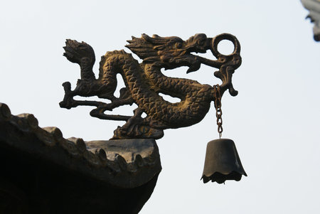 Dragon on the roof