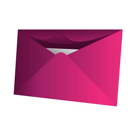 Message Icon isolated on whiteのイラスト素材