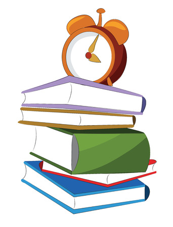 Time to Studyのイラスト素材