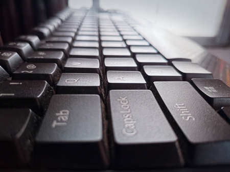 Side view and close up keyboard Black color
Keyboard photo background
Keyboard for banner useの写真素材