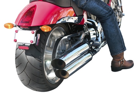Powerful Pink Motorcycleのeditorial素材