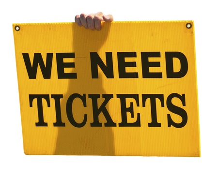 We Need Tickets の写真素材