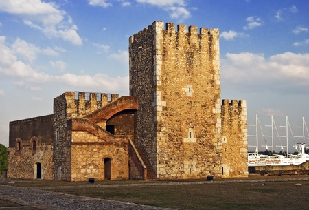 Ozama Fortress Historic Monument, Santo Domingo, Dominican Republicのeditorial素材