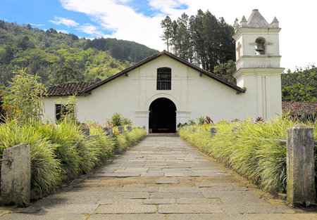 Ancient Historic Church at Orosi, Costa Rica