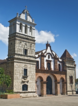 Santa Barbara Church at Santo Domingo, Dominican Republicの写真素材