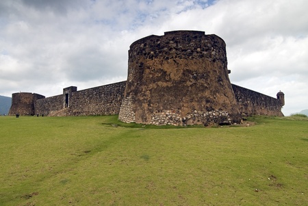 San Felipe Fortress at Puerto Plata, Dominican Republicのeditorial素材