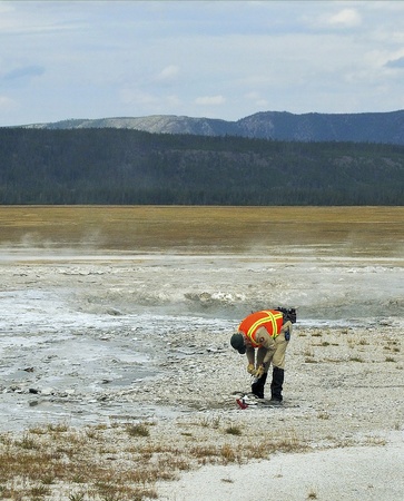 Yellowstone Ranger on Dutyのeditorial素材