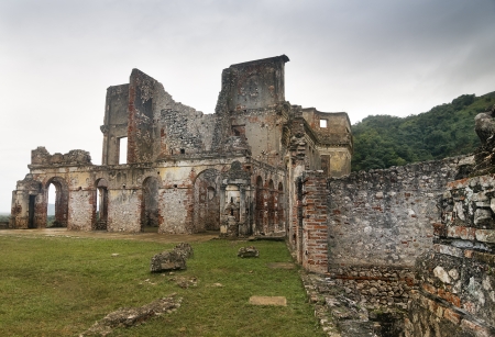 Ruins of Sans-Souci Palace at Milot, Haiti Ruins of Sans-Souci Palace at Milot, Haiti