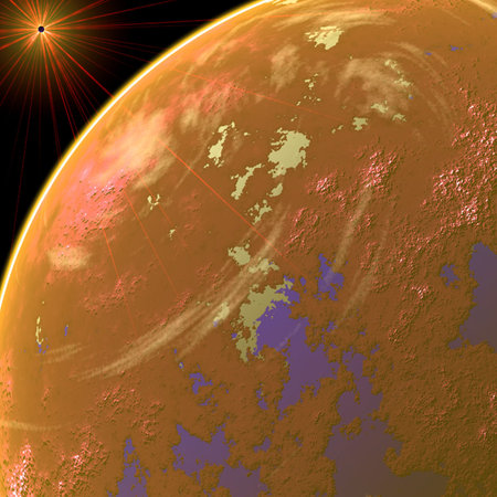 Orange Planet
