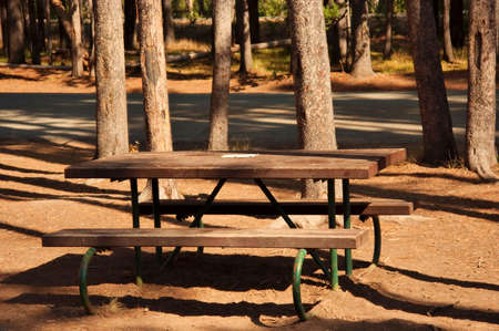 Picnic Tableの写真素材