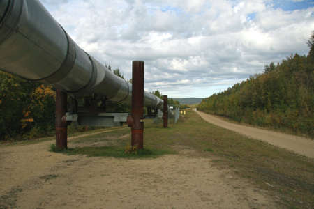 Alaska Pipelineの写真素材