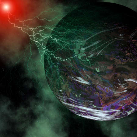 collision courseの写真素材