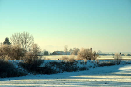 Snow scenicsの写真素材