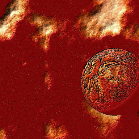 Texture in Spaceの写真素材