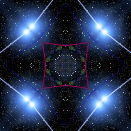 Cosmic Like Abstract Background 