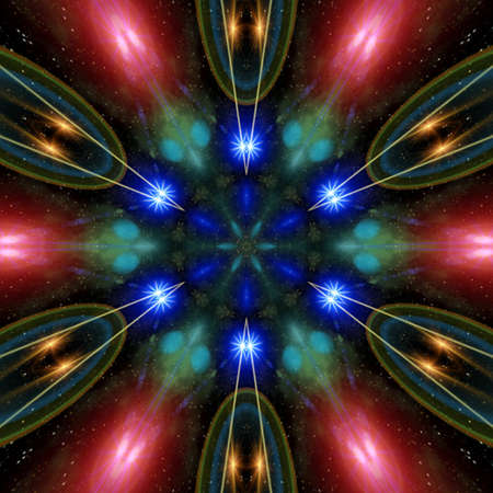 Cosmic Like Abstract Backgroundの写真素材