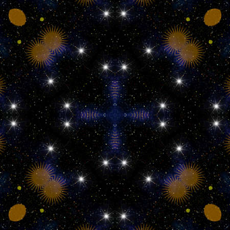 Abstract Patterned Backgroundの写真素材