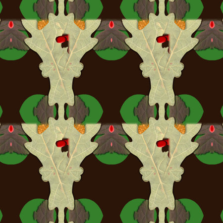 Vibrant Background Shapes and Patternsの写真素材