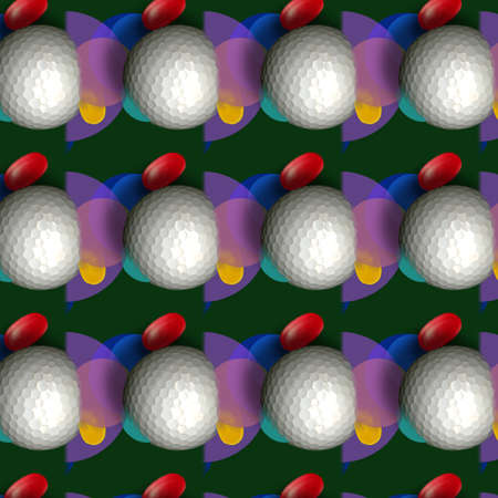 Vibrant Background Patterns and Shapesの写真素材