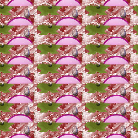 Vibrant Background Shapes and Patternsの写真素材