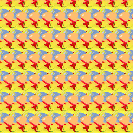 Vibrant Patterns and Shapesの写真素材