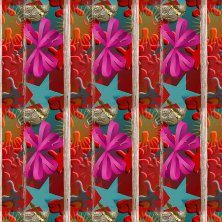 Patterns and Shapes Background