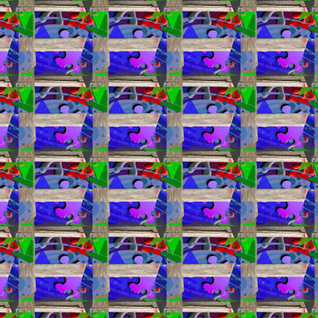 Patterns and Shapes Background