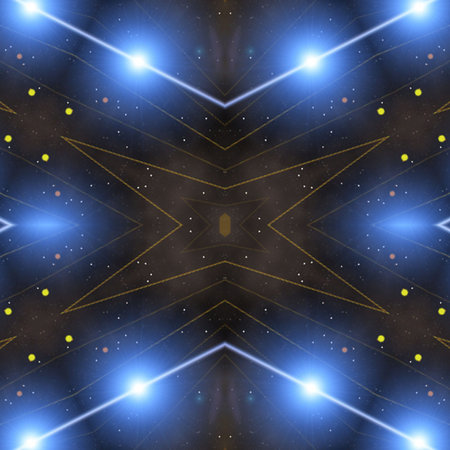 Lights and Starsの写真素材