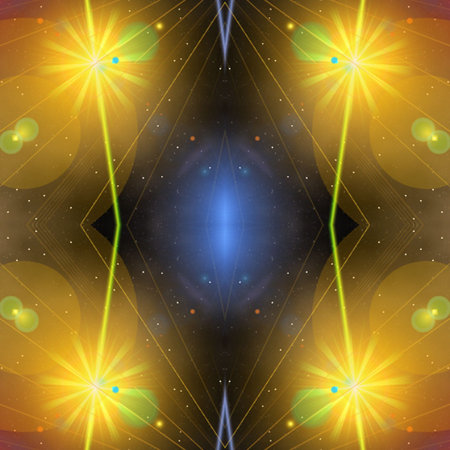 Lights and Starsの写真素材