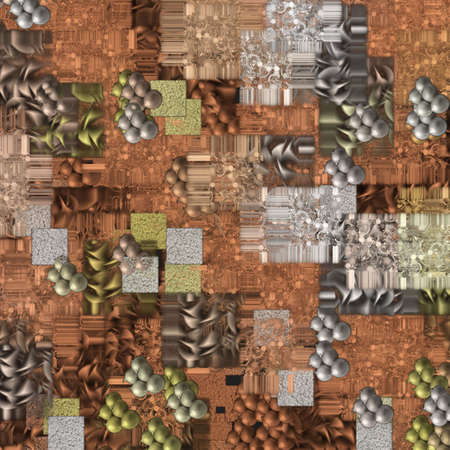 Abstract Patterned Backgroundの写真素材