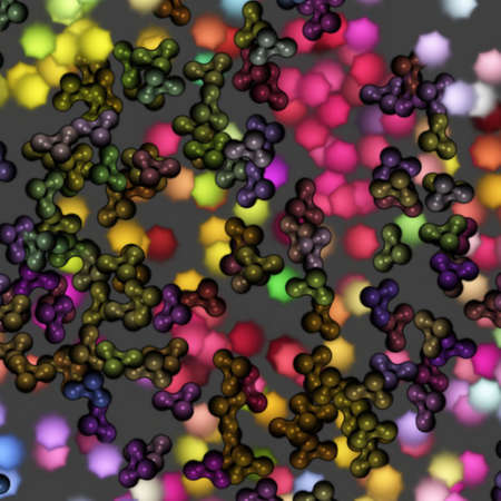 Retro Abstract Patternの写真素材