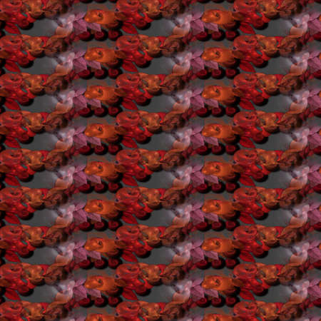 Retro Abstract Patternの写真素材